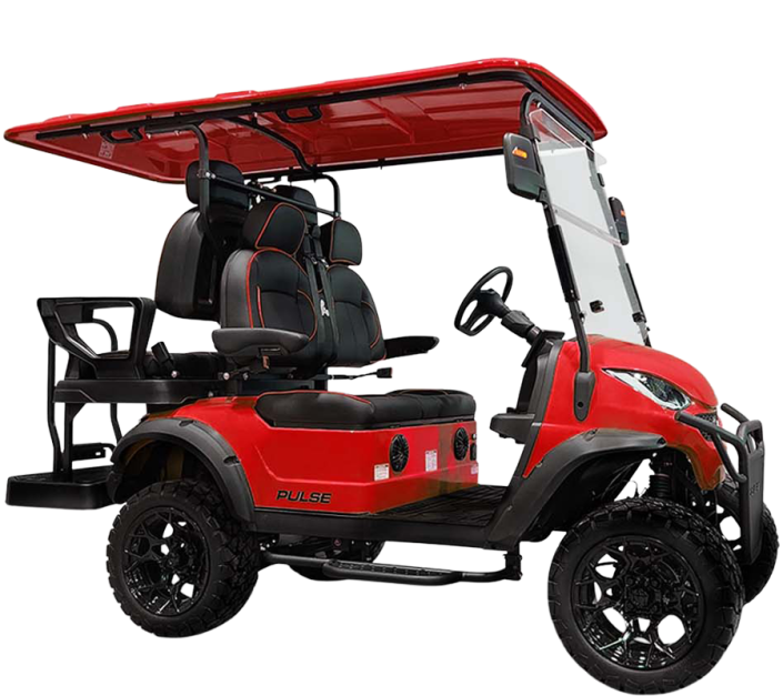 Red Pulse 4 Seater Lifted